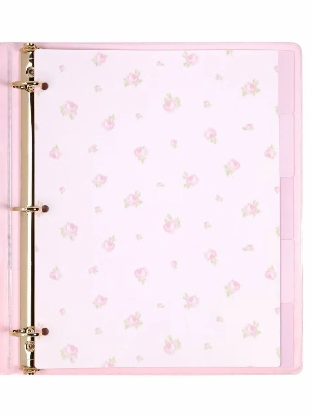 Loveshackfancy Pink 3-Ring Binder